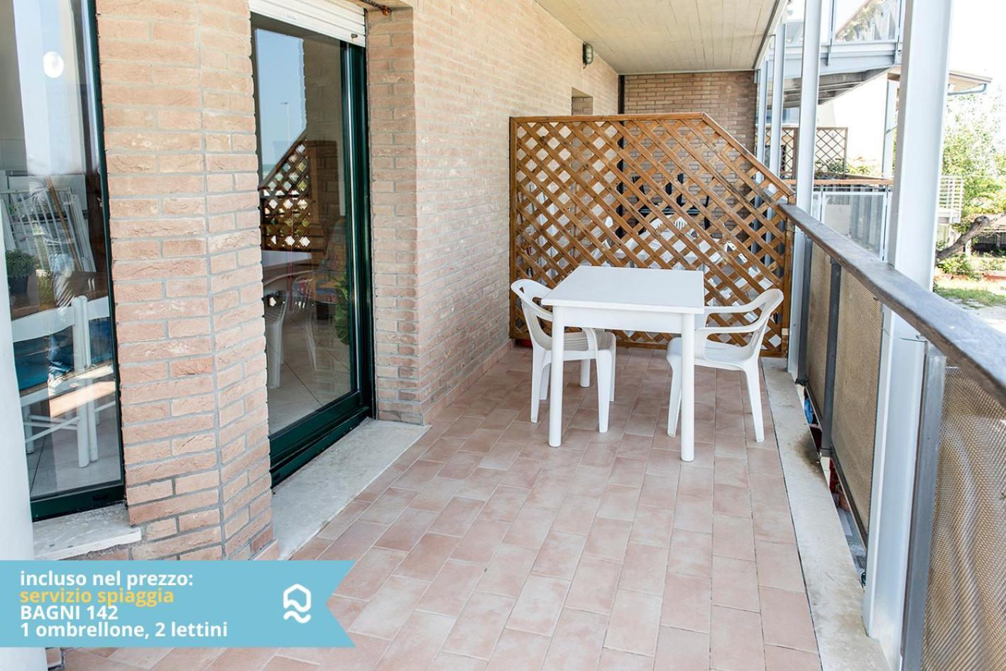 Appartement Se003 - Senigallia, Bilocale Sul Mare Con Spiaggia Extérieur photo